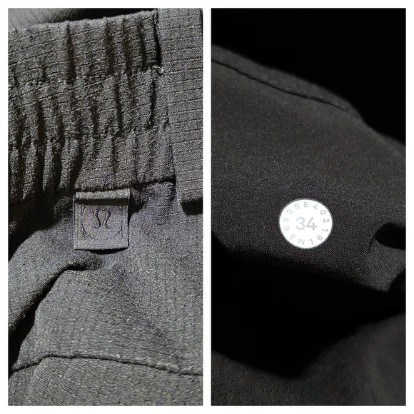 lululemon Shadow Lite Pant Black Size 34